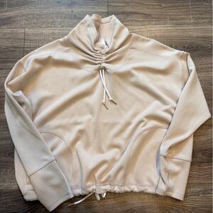 Cream Pullover Sweatshirt